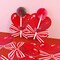 Wrapables Valentines Lollipop Paper Card Candy Holders, Hearts and Bows Party Supplies, Decorations, Party Favors (100pcs)